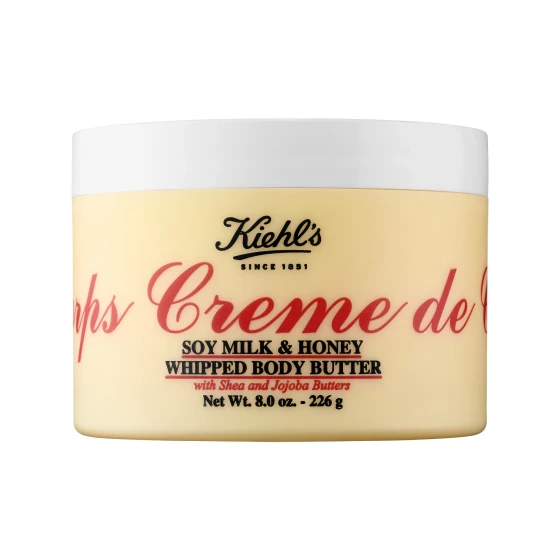 Kiehl's Creme de Corps Soy Milk & Honey Whipped Body Butter (8.0oz / 226g)